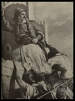 14. Ο Αθανάσιος (Θάνος) Κανακάρης-Ρούφος στα τείχη τού Κάστρου τής Πάτρας (λιθογραφία). Έγινε δύο φορές δήμαρχος Πατρέων και διετέλεσε βουλευτής καθώς και υπουργός Εκκλησιαστικών. Απεβίωσε άπορος στην Πάτρα το 1902