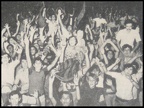 1973 ζ. Οπαδοί τής Παναχαϊκής έχουν ξεχυθεί στους δρόμους τής Αχαϊκής πρωτεύουσας για να πανηγυρίσουν την πρόκριση της ομάδας στο 2ο γύρο τού Κυπέλλου Ουέφα