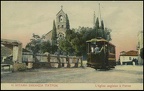 3. Το τράμ μπροστά από την Αγγλικανική εκκλησία, δεκαετία 1900