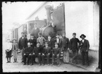 21. Υπάλληλοι στο Σταθμό Αγίου Διονυσίου, 1895